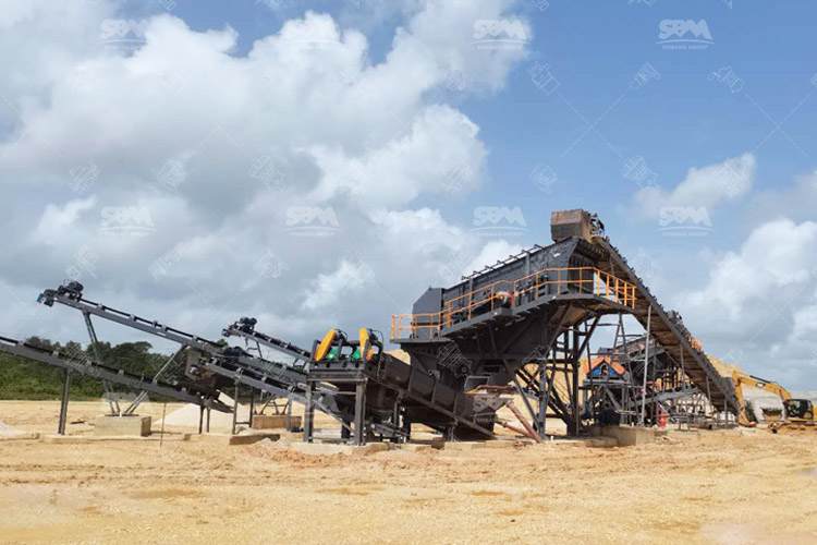 Flux de traitement du sable siliceux et équipements
