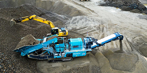 Terex Mobile Crusher