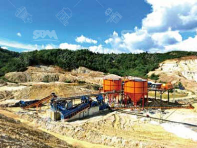 Ligne de production de lavage de sable naturel