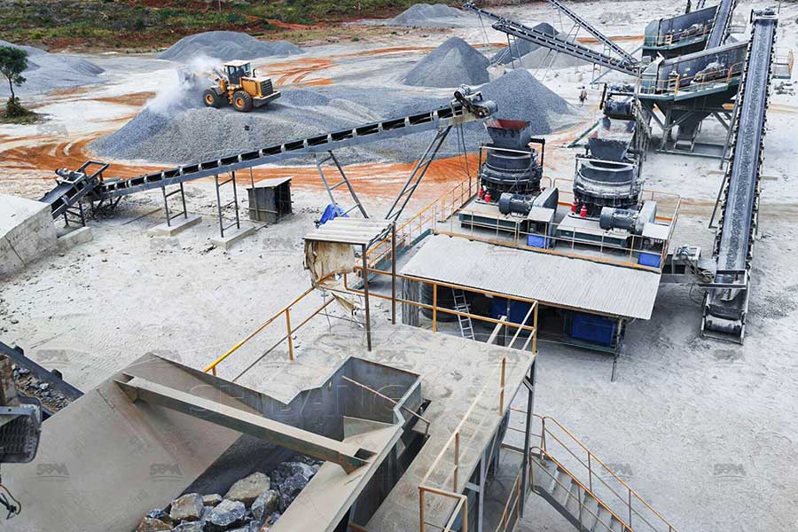 Concasseurs &agrave; c&ocirc;ne pour la production de sable et de gravier en Alg&eacute;rie