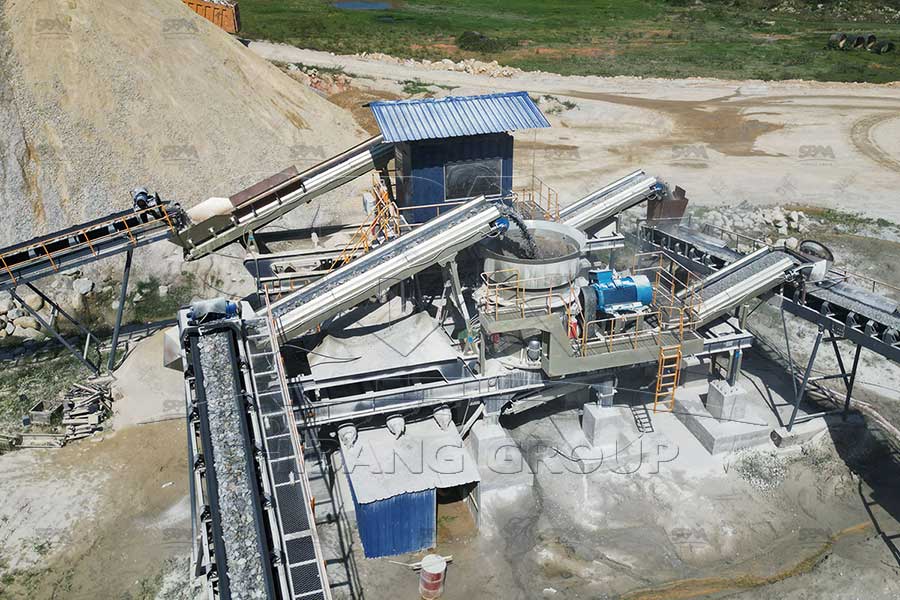Concasseurs &agrave; c&ocirc;ne pour la production de sable et de gravier en Alg&eacute;rie