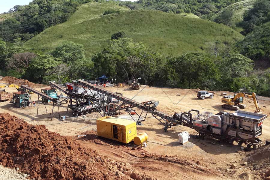 Concasseur &agrave; percussion pour l'exploitation aurif&egrave;re au Congo