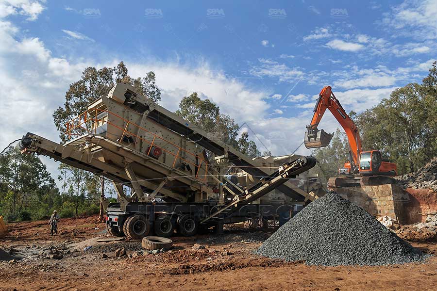 Concasseur de pierres au Cameroun