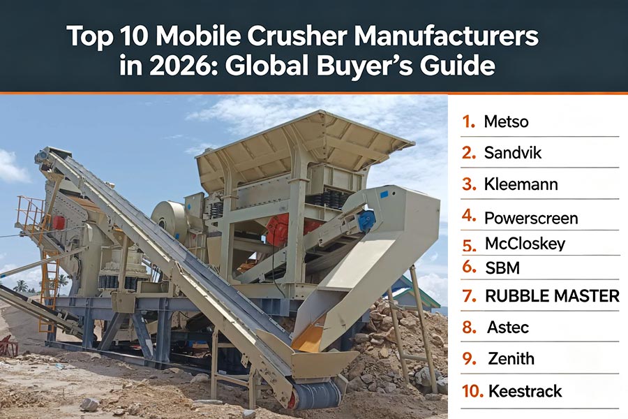 Top 10 Mobile Crusher Manufacturers in 2026: Global Buyer&rsquo;s Guide