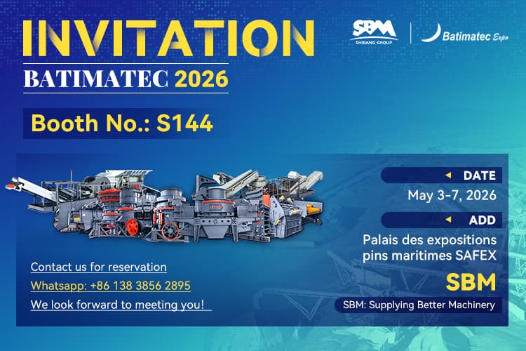 Plus que 3 jours ! Retrouvez SBM au salon BATIMATEC 2026